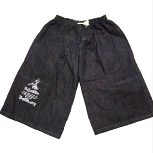 Celana pendek kolor jeans Balibong