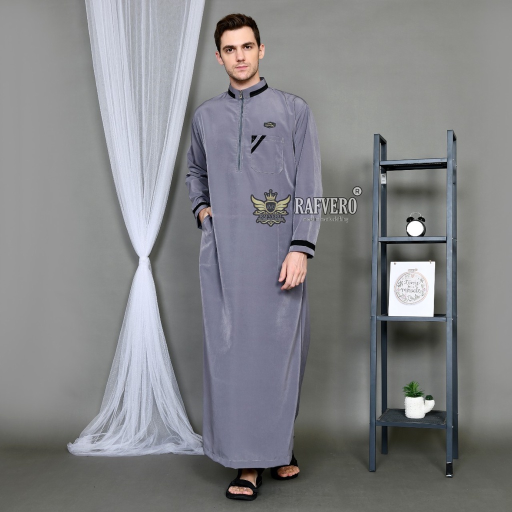 [ Diskon ] Althan Jubah Gamis Pria Jubah Gamis Pria Arab Baju Gamis Pria Terbaru 2021 Jubah Gamis Pr
