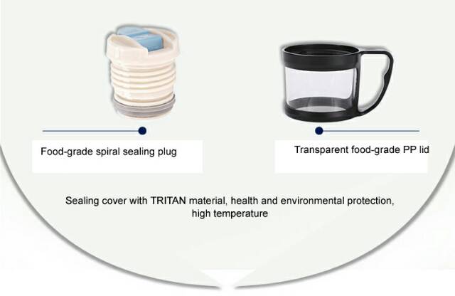 One Two Cups Botol Minum Thermos Cup Head Termos Tutup Kepala Kopi Espresso 500 Ml Black Hitam Shopee Indonesia