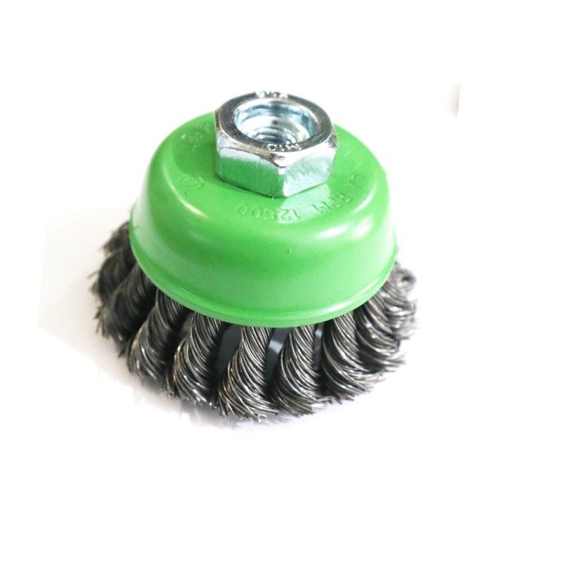 RYU Sikat Mangkok Kepang 3&quot; Cup Brush Twist 3'' 75mm x M10