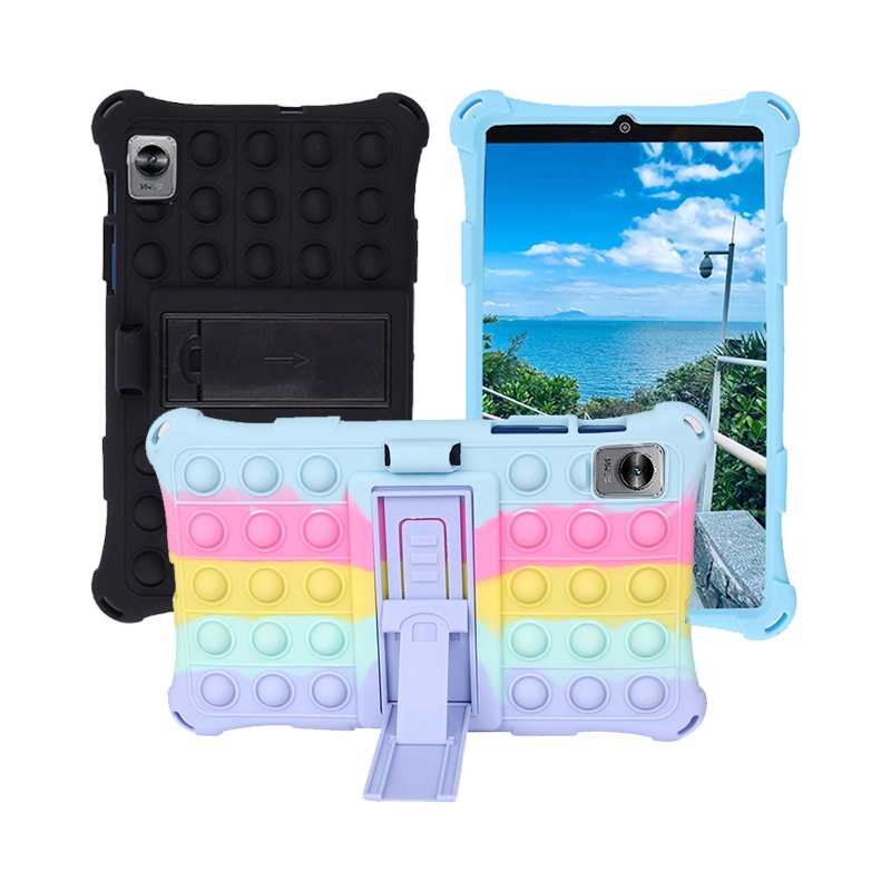 Casing Softcase OPPO Realme Pad Mini 8.7 &quot;Realme 11 2022 10.4&quot; Aksen Gelembung&amp;quot; Case Funda Capa 2021