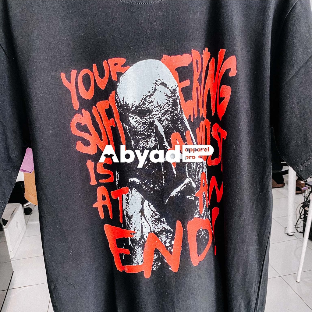 Kaos Your Suffering - Stranger Things - Hellfire Club - Abyad Apparel Pro Combed Premium