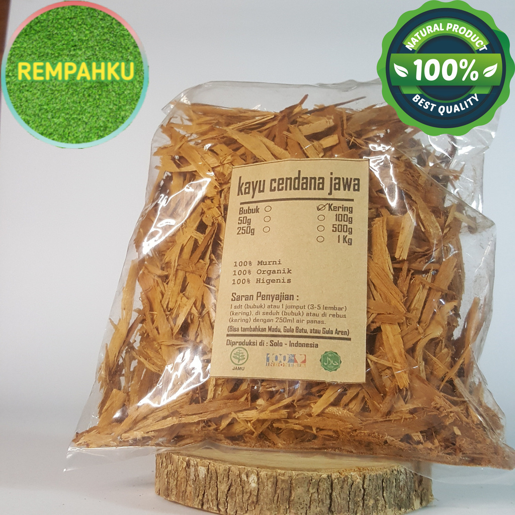 

KAYU CENDANA JAWA SERUT KERING 250 GRAM - Santalum Album L - MUR