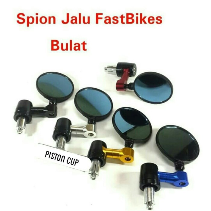 Spion Sepion Bar End Motor Jalu Bulat Barend Japstyle Cnc Cafe Racer Spion Nmax Beat Custom CBR R15