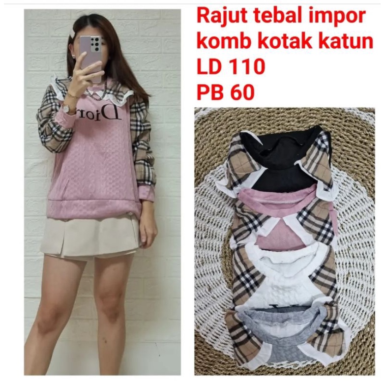 new atasan rajut ld 110