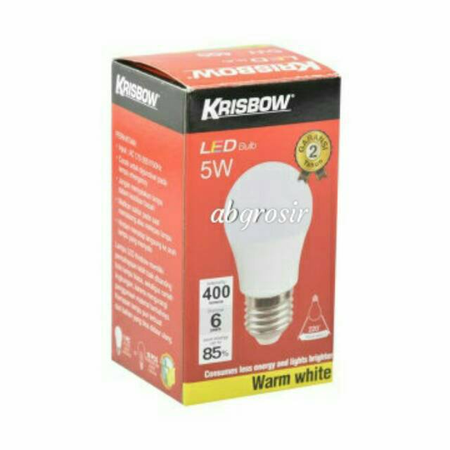 Krisbow lampu LED 5 Watt
