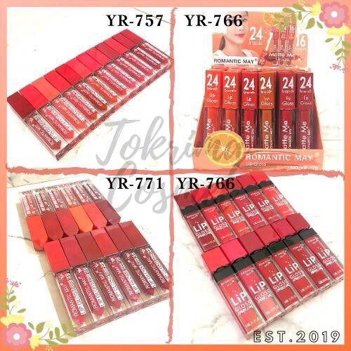 (CYBER) COD TERBARU ROMANTIC MAY LIPSTICK &amp; LIPGLOSS EDISI 2020 TERMURAH