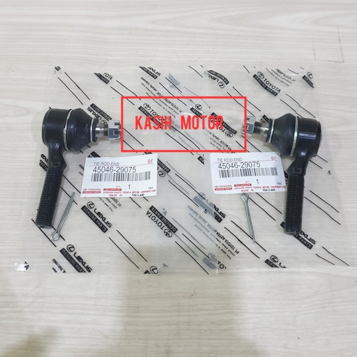 TIEROD TIE ROD END PENDEK KIJANG SUPER 5K,4K DRAT LUAR ORI 1SET