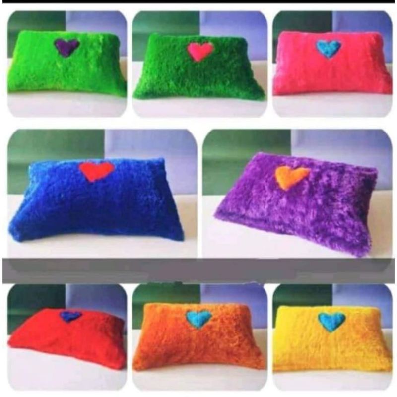 SARUNG BANTAL BULU RASFUR SATU SET / SARUNG BANTAL / SARUNG BANTAL BULU