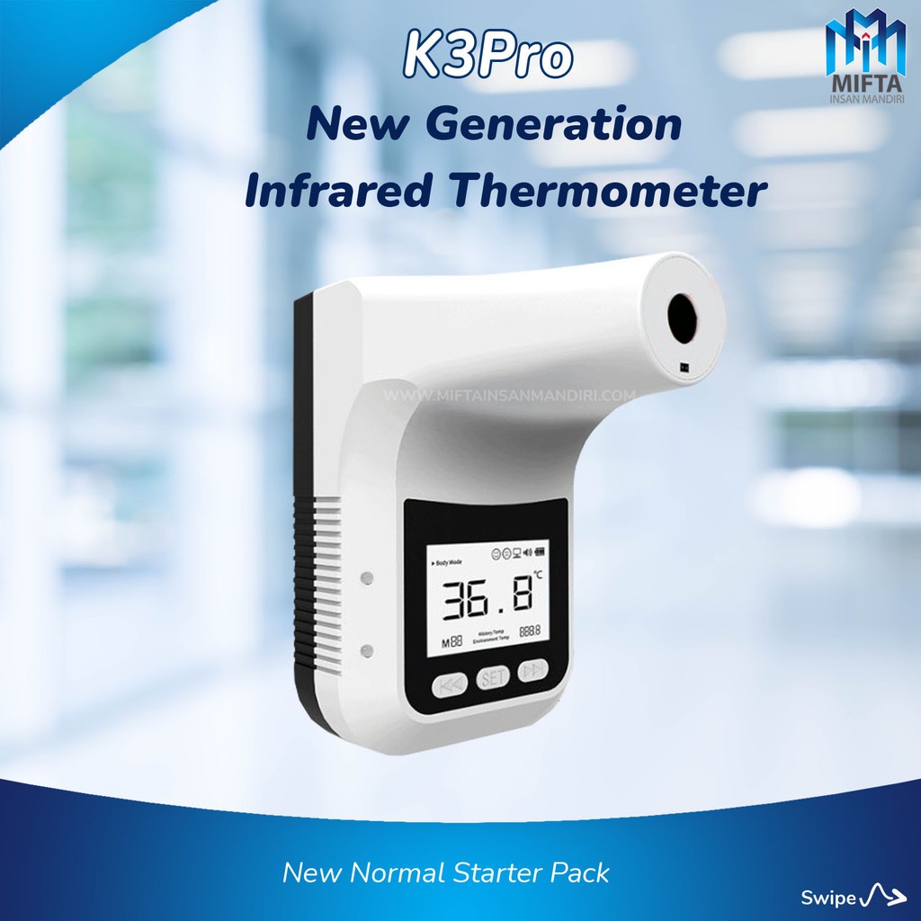 K3 PRO TERMOMETER / THERMOMETER INFRARED / TERMOMETER DIGITAL / K3 PRO / TERMOMETER INFRARED