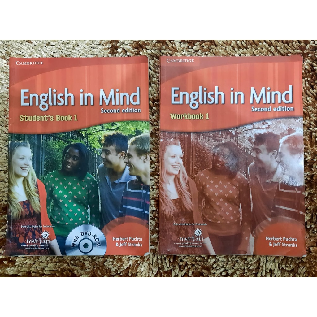 Buku Bekas SMP Kelas VIII/8 "English in Mind 1" Cambridge Bahasa Inggris Impor