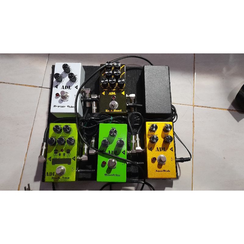 Efek Gitar Stompbox Satu Set