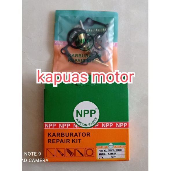 repairkit parkit spuyer dalaman karbu karburator satria 2 tak 2tak hiu lumba lscm original npp