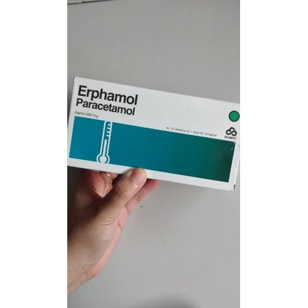 Erphamol Paracetamol per strip