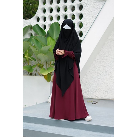 Abaya Muslimah Set Basic Series By Zauhara
