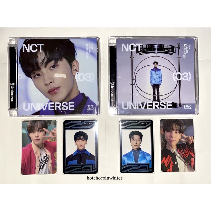 JEWEL CASE NCT UNIVERSE JAEHYUN MARK