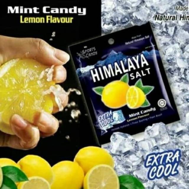 

Permen Big Foot Himalaya Salt Lemon Mint Sport Candy 15 gram