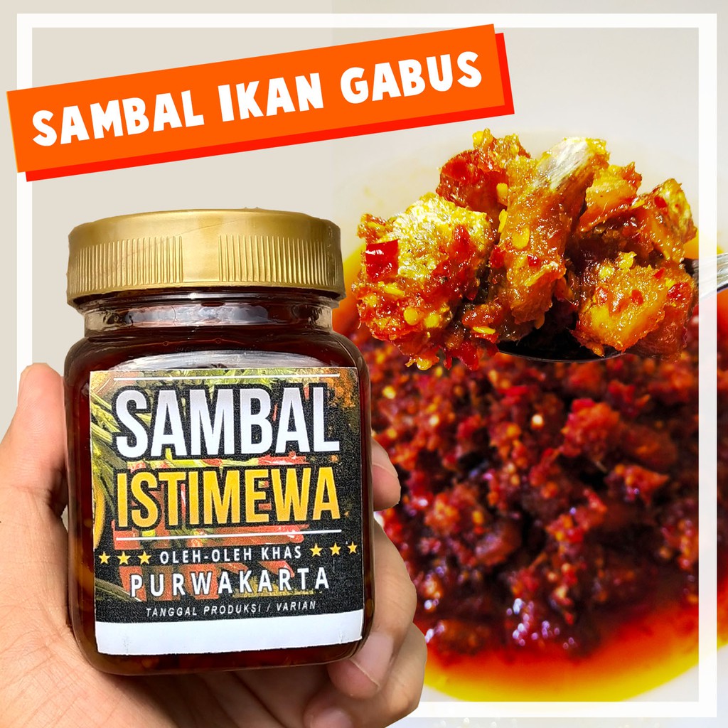 

Sambal Ikan Gabus - SAMBAL ISTIMEWA PURWAKARTA