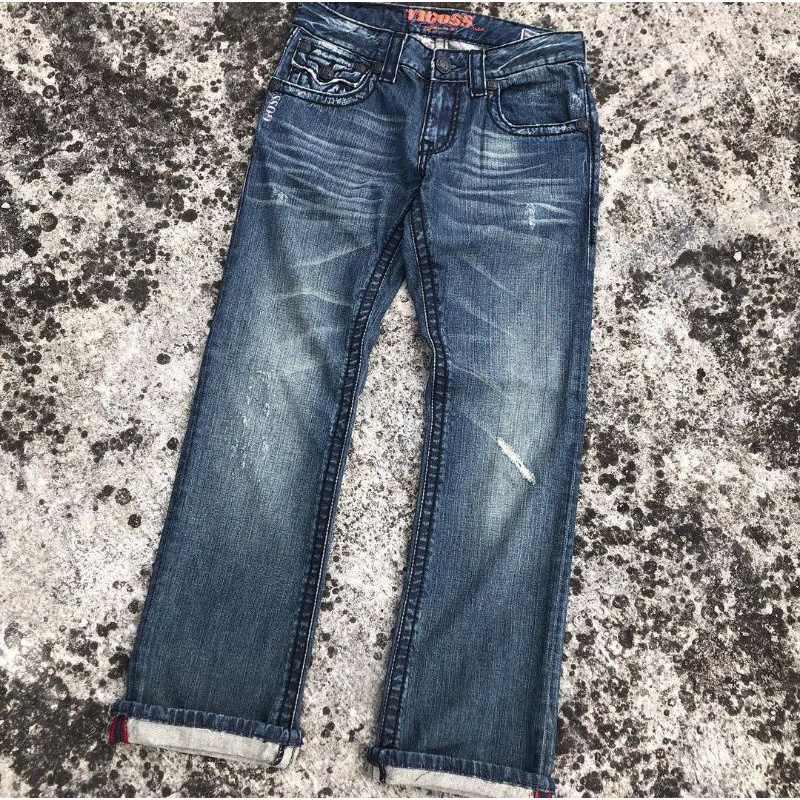 Celana jeans Selvedge bekas VIGOSS RIPPED JEANS