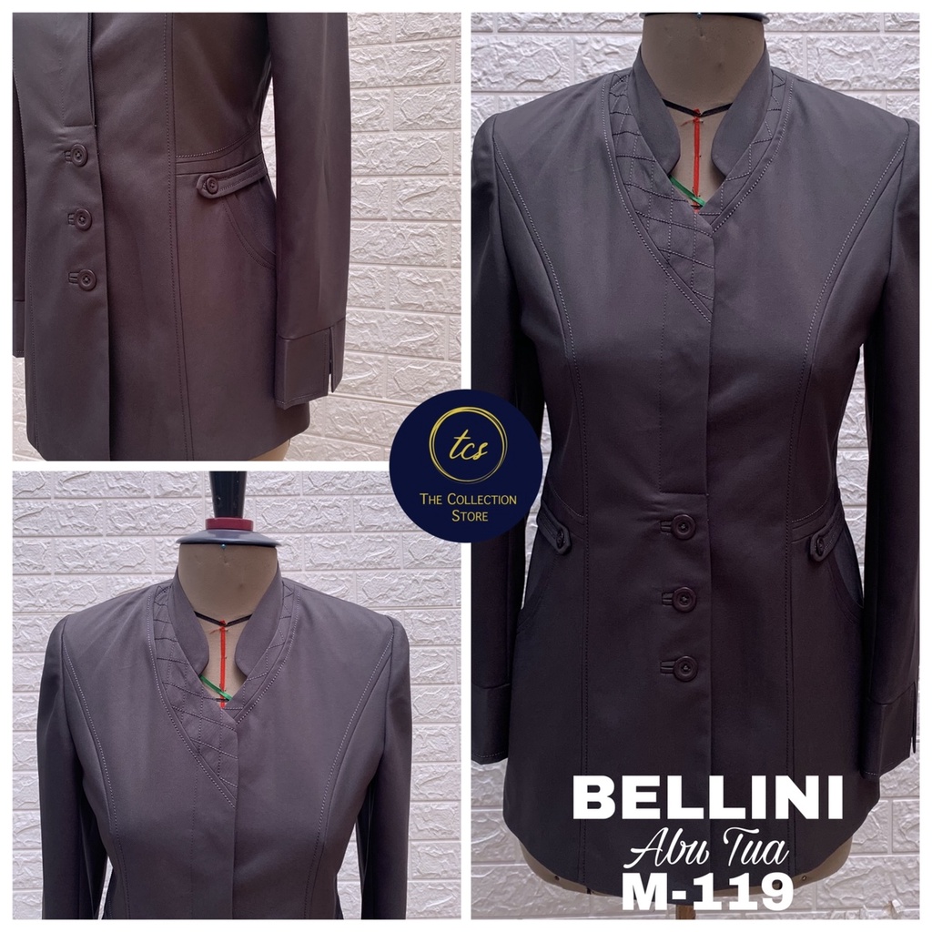 BLAZER BELLAGIO WANITA FORMAL POLOS, Seragam Guru, Blazer Guru, Jas Guru Abu Tua