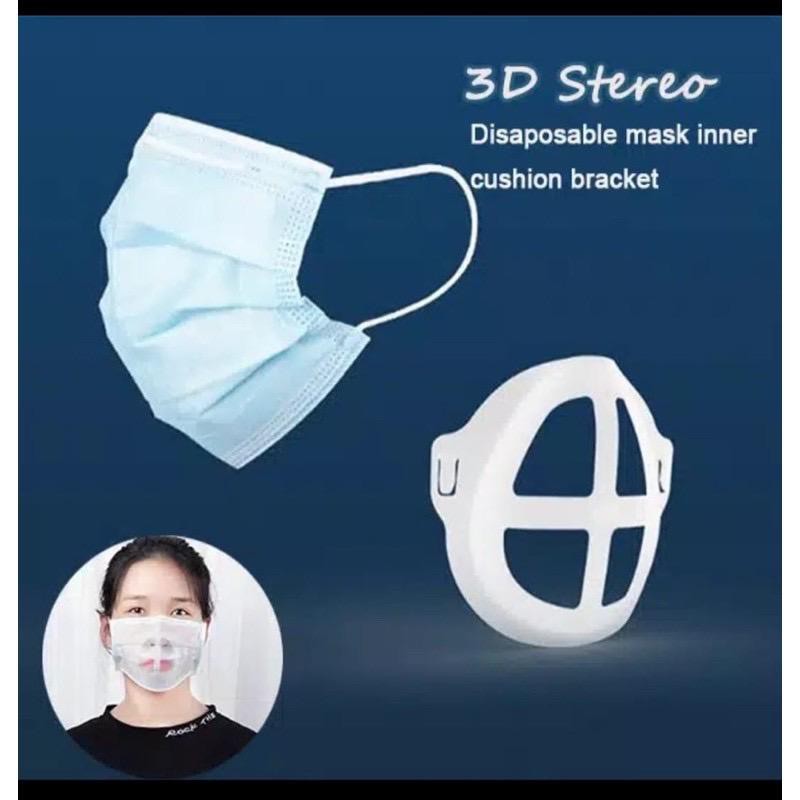 PENYANGGA MASKER 3D MASK BRACKET SILIKON SIRKULASI UDARA