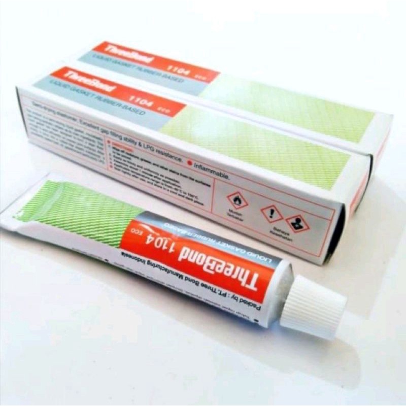 

LEM GASKET PACKING THREEBOUND 25 GRAM 1104 eco (liquid gasket rubber-bassed)