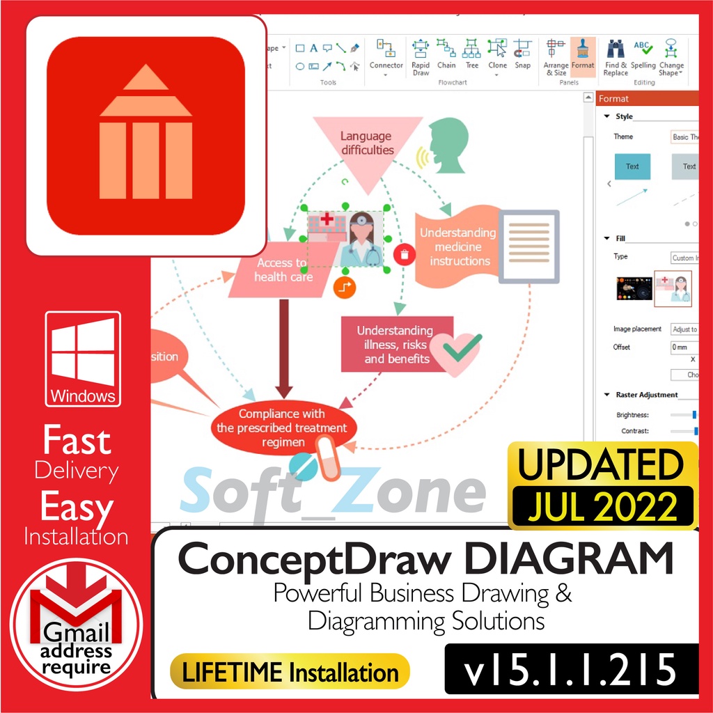 

CncptDrw Dgrm v15 / MndMp v13 / Prjct v12 [WINDOWS x64] - Dgtl Dwnld