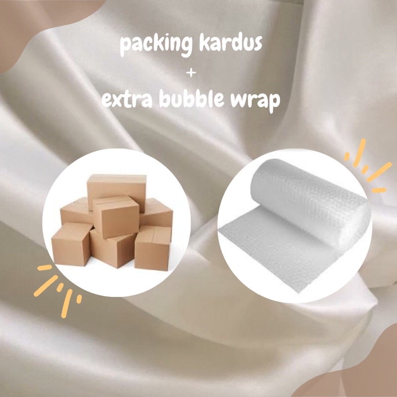 

Packing kardus dan extra bubble wrap | Packing Kado | Packing Hampers