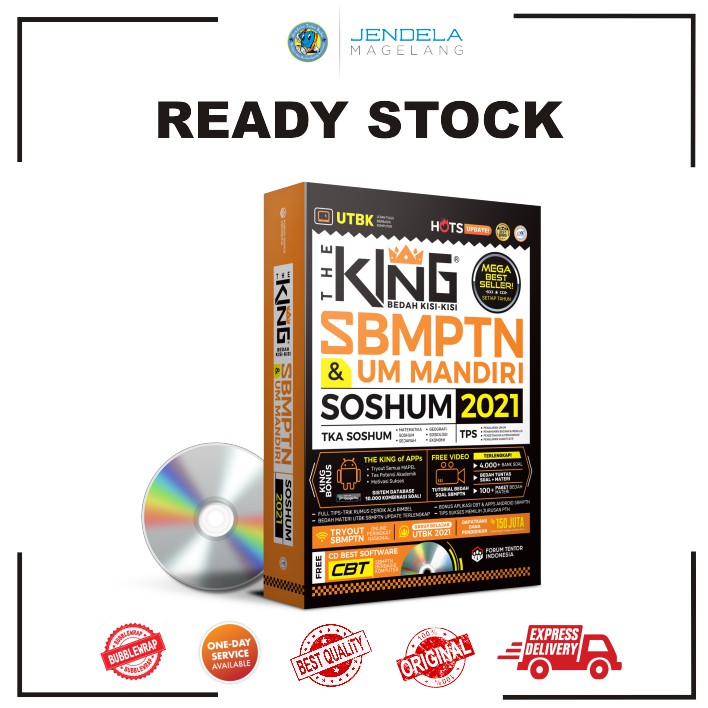 SBMPTN SOSHUM 2022 THE KING SBMPTN SOSHUM 2022 PLUS CD 