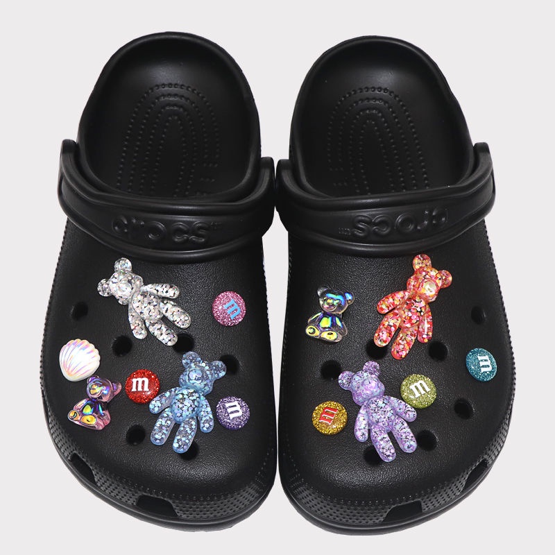 ✨shinyDIY✨Tampil keren dengan Crocs jibbitz❤️Crocs jibbitz MOMO Button Charm Sepatu Crocs / jibbitz / Button Crocs / Charm / DIY