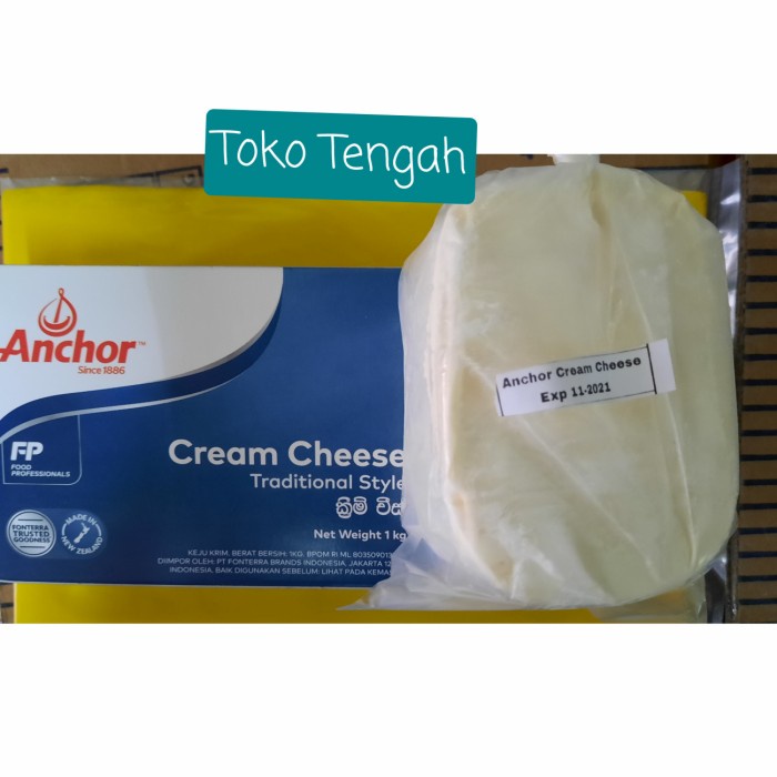 

Krim- Anchor Cream Cheese 250Gr(Reppack) -Krim.