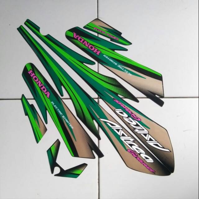 Stiker striping honda astrea grand 97