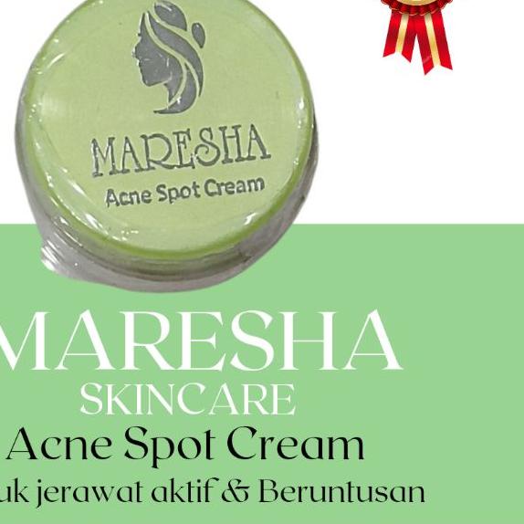 ➬ ACNE SPOT CREAM BY MARESHA SKINCARE ❈