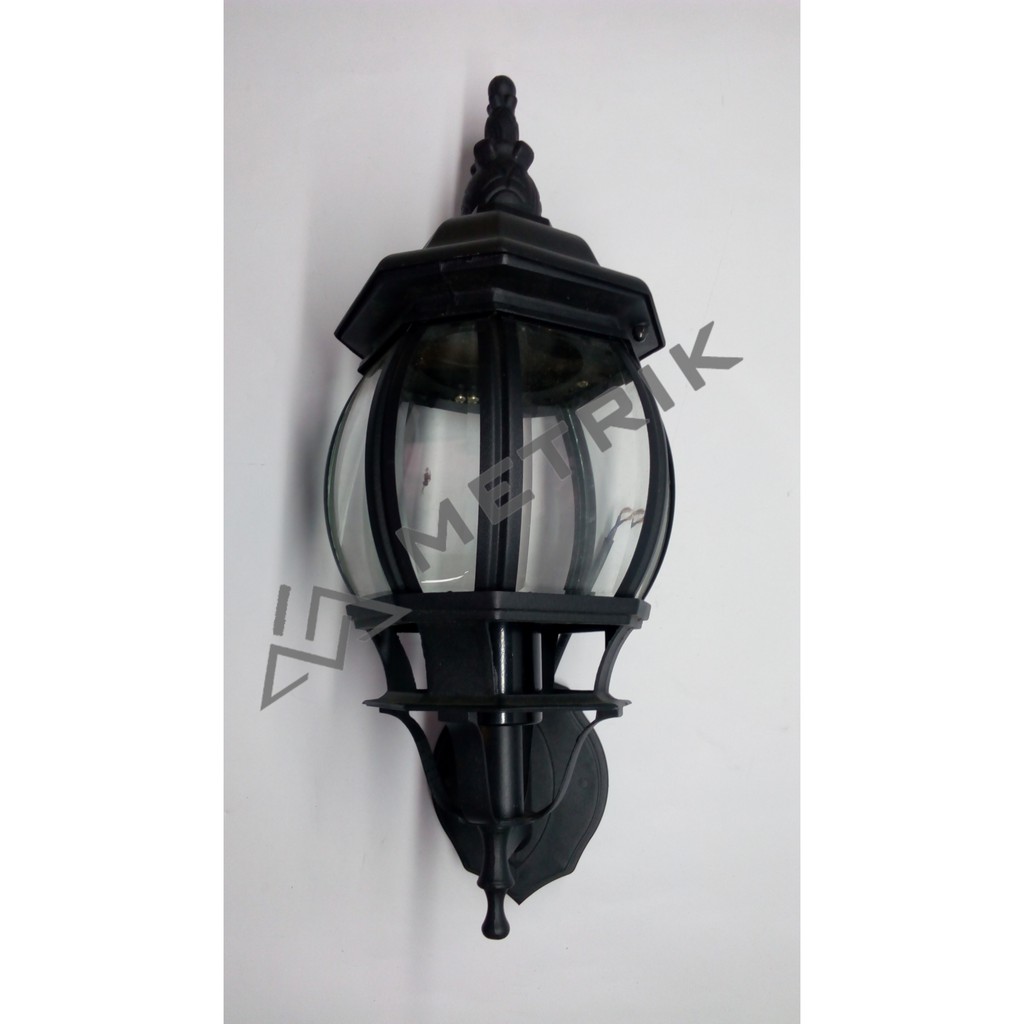 LAMPU DINDING ANTIK -BESAR/ LAMPU KLASIK OUTDOOR/ LAMPU TAMAN/ LAMPU PILAR (GB6114/M)
