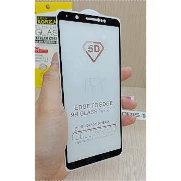 Tempered Glass 5D Vivo Y71 6.0 inchi FULL Screen Guard FULL LEM