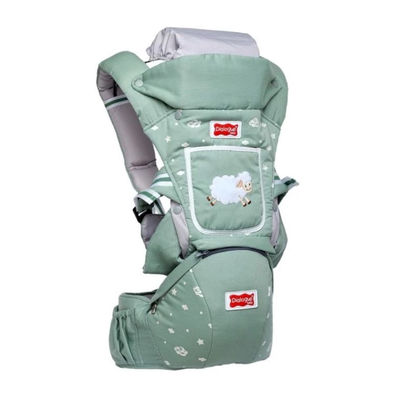 Dialogue Baby Hipseat and Carrier 10in1 Baby Sheep Series - DGG4317