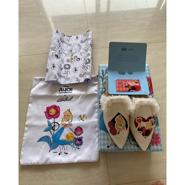 ittaherl alice queen of heart mules