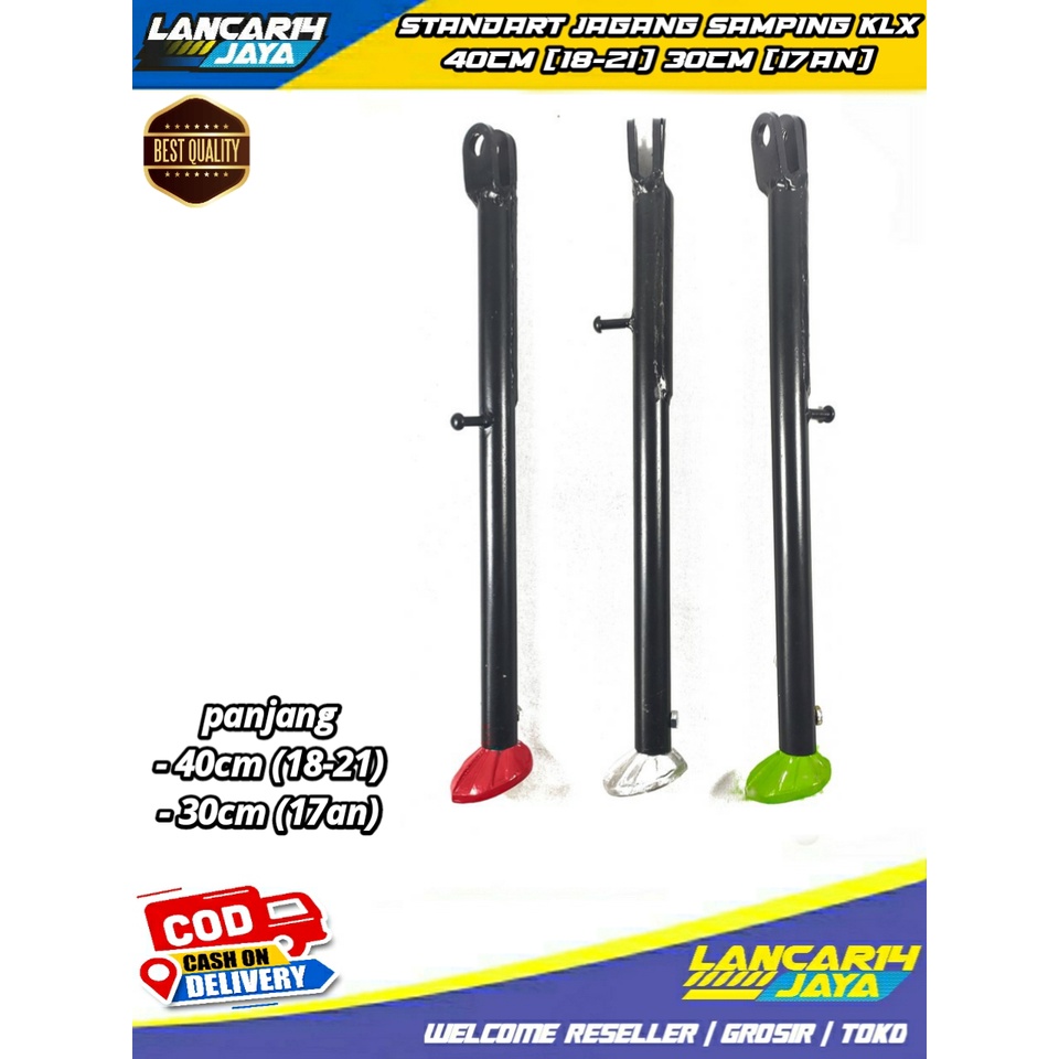 STANDART/ JAGANG SAMPING KLX PANJANG HITAM variasi