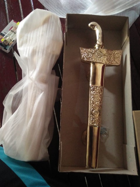 Handel Pintu Model Keris Antik/gagang Pintu/pegangan Pintu