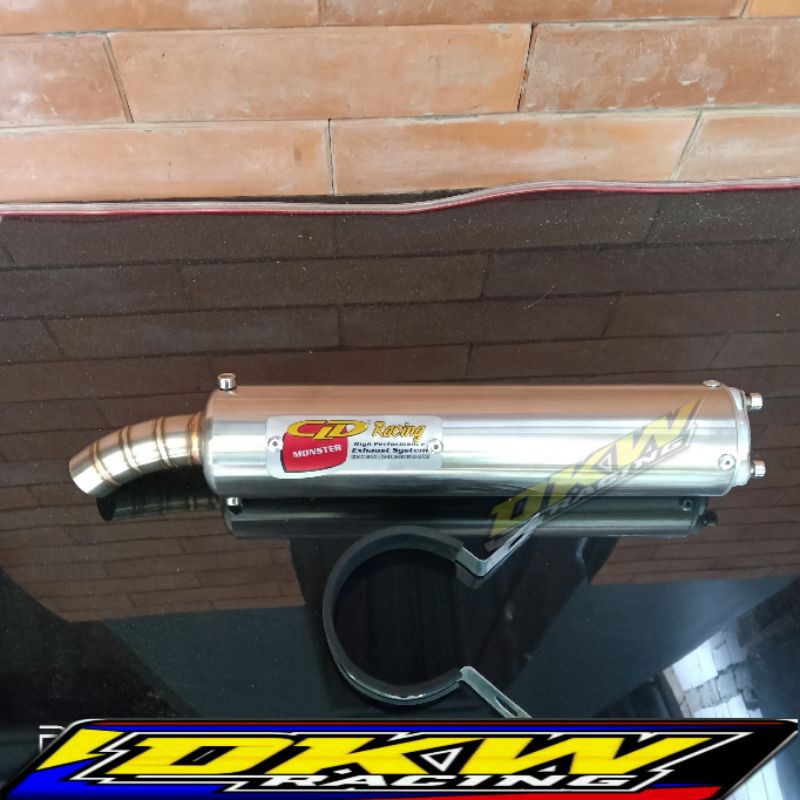 cld racing Muffler universal (2 stroke)  Exhaust Muffler slincere only
