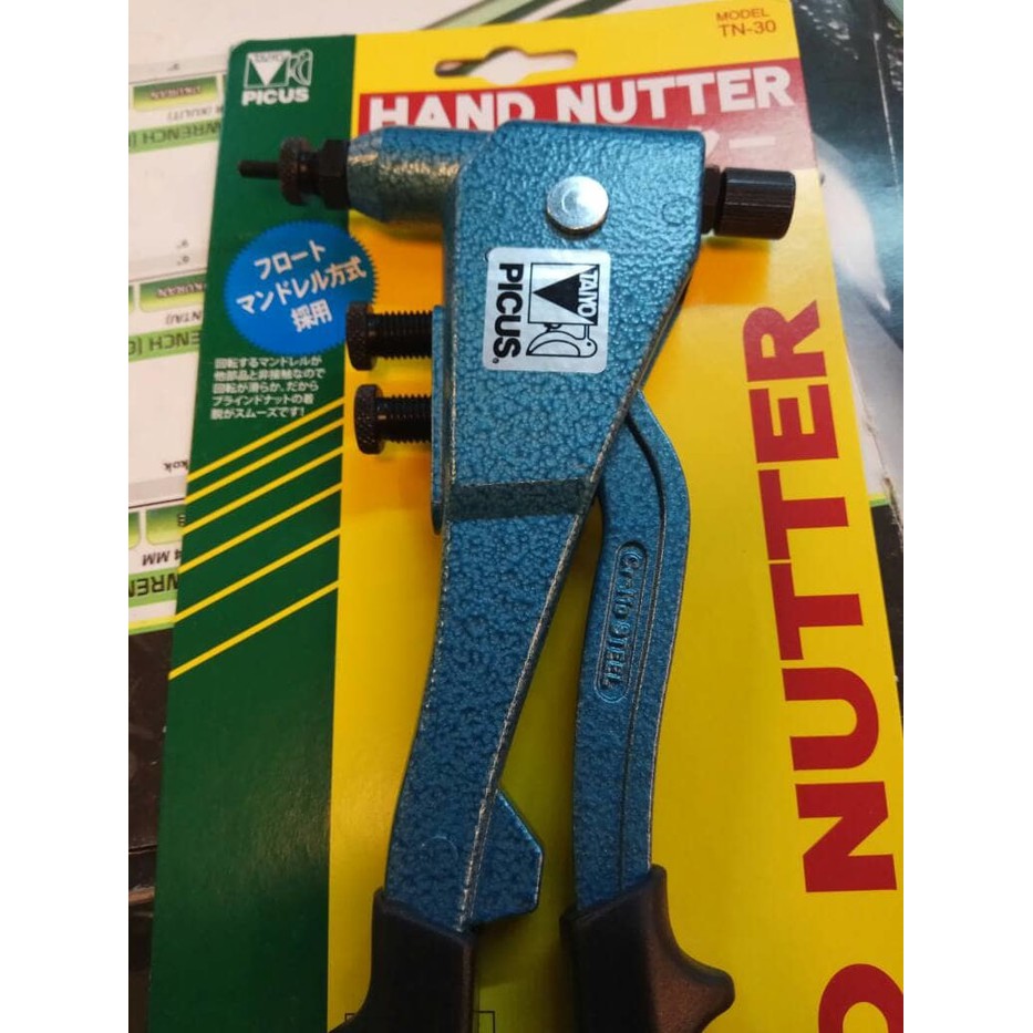 tang nut rivet TAIYO Original jepang - Hand Nutter PICUS TN-30 ORIGINAL