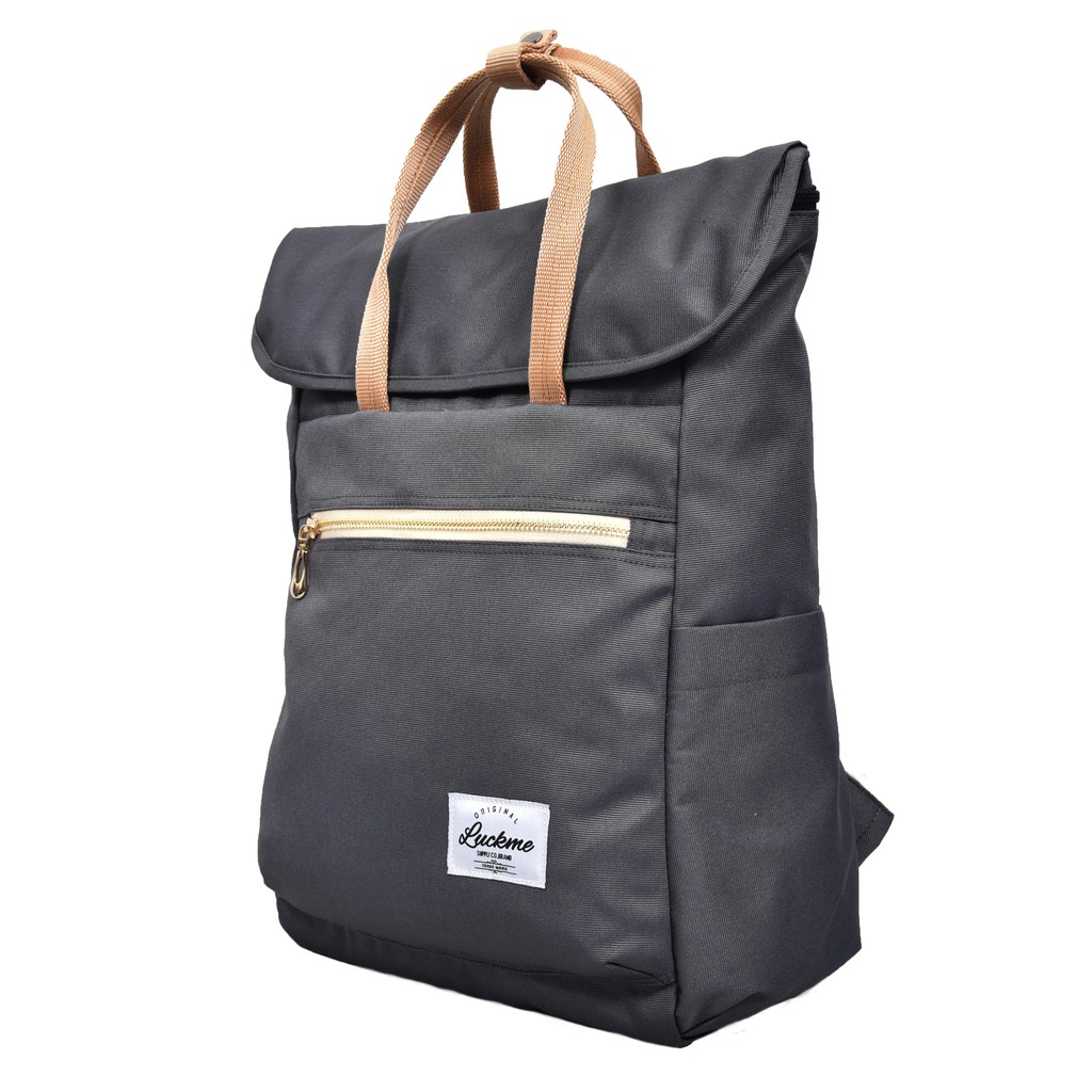 LM 02 Tas Ransel Backpack gendong distro Bag pack wanita sekolah waterproof Luckme-8