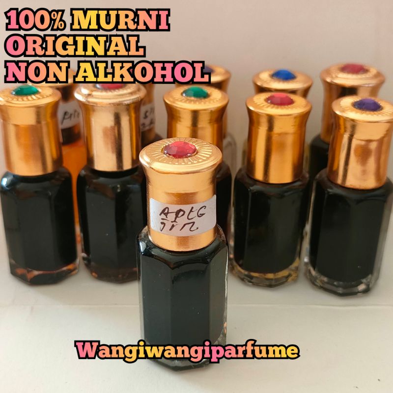 Bibit minyak wangi MISIK APEL JIN kualitas super 100% murni