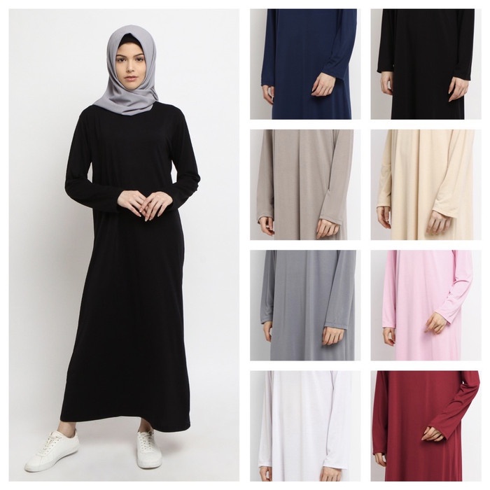 MANSET GAMIS POLOS / DALAMAN GAMIS MUSLIM POLOS