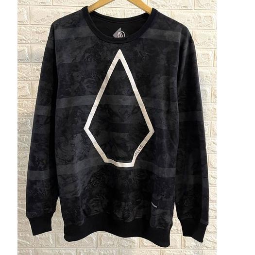 [KODE KD9WH] sweater crewneck volcom premium like ori banyak motif