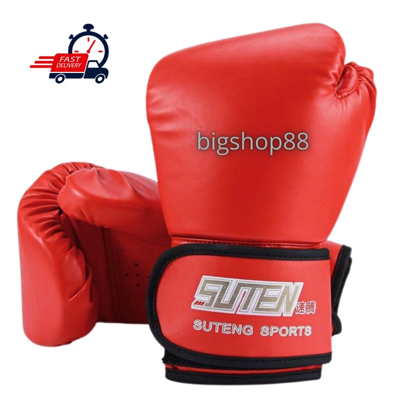 Sarung Tinju MMA Gloves Boxing Muay Thai Fighting Training SUTEN