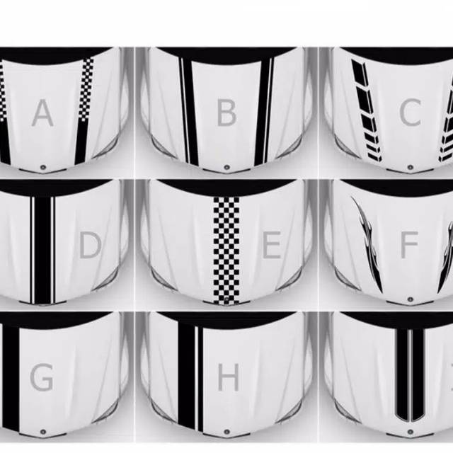 Cutting sticker cap mesin