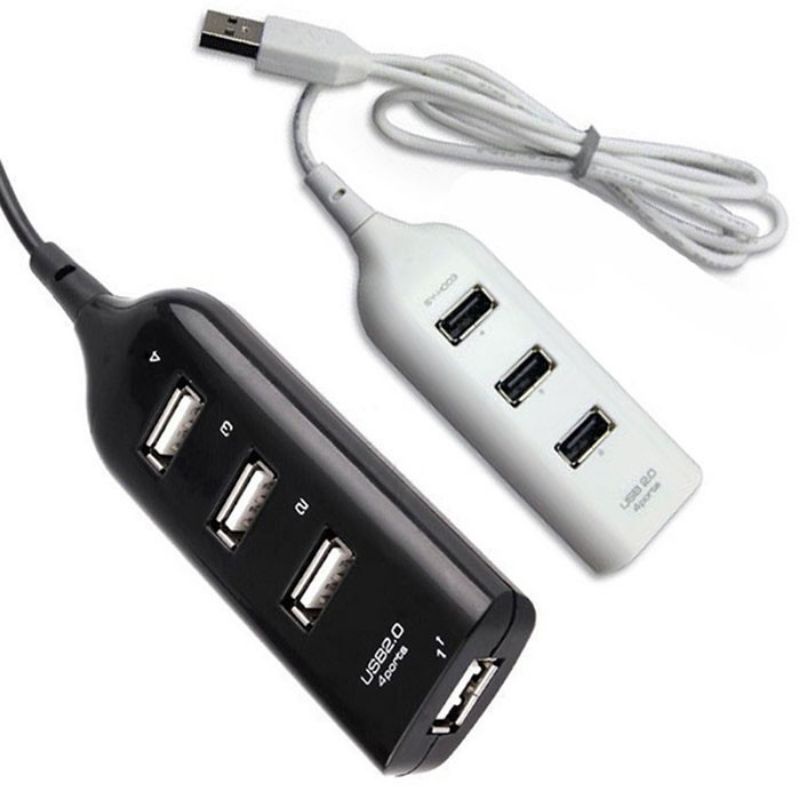 Usb Hub 4In1 4 Port 4Port Colokan Flashdisk Mouse Laptop Komputer Kabel Usb 4 Port Lubang