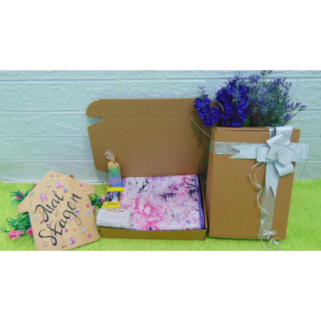 Set Paket Kado Ibu Lahiran Hampers Bengkung Santung Belly Binding Gift Box Special Traditional Edition