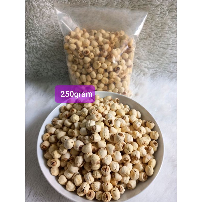 

Biji Teratai 250gram/ Lian Zi/ Lotus Seeds